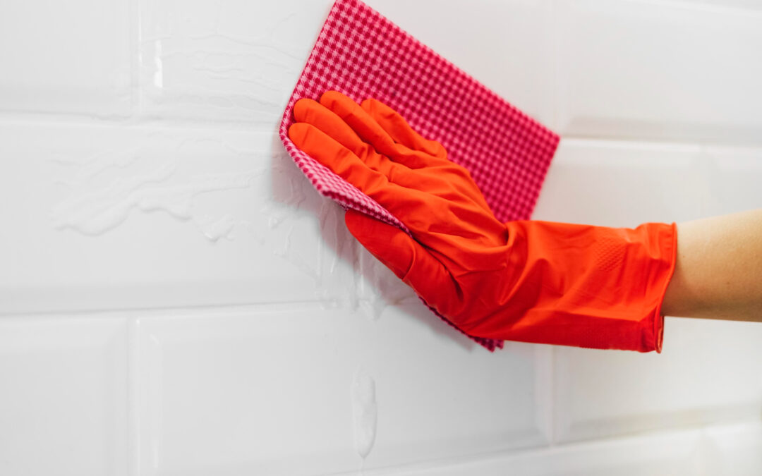 What’s the best way to clean tile grout?