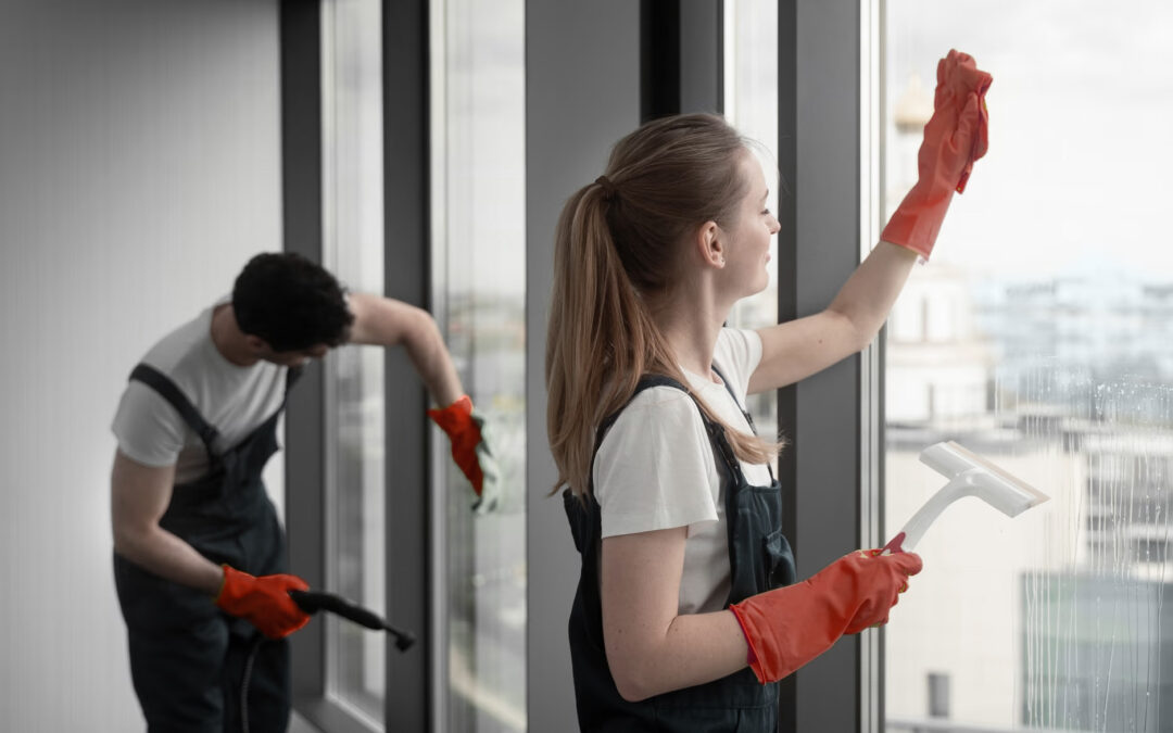 How often should you have your office windows cleaned?